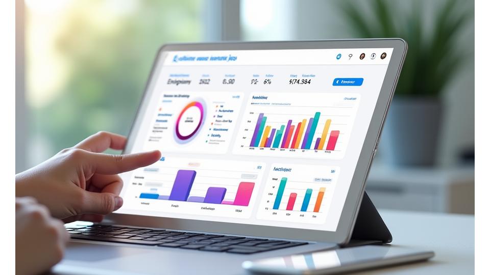 Vista previa de la interfaz del evaluador de estilo de vida